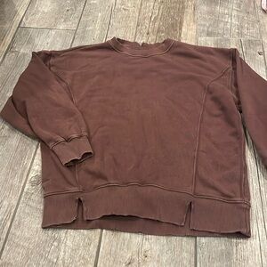 Aerie Brown Sweatshirt